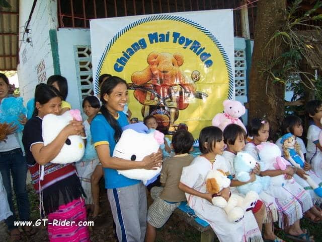 The Chiang Mai Toy Ride is an annual biker's charirty event in North Thailand.