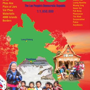 Laos PDR Map – GT Rider Touring Map